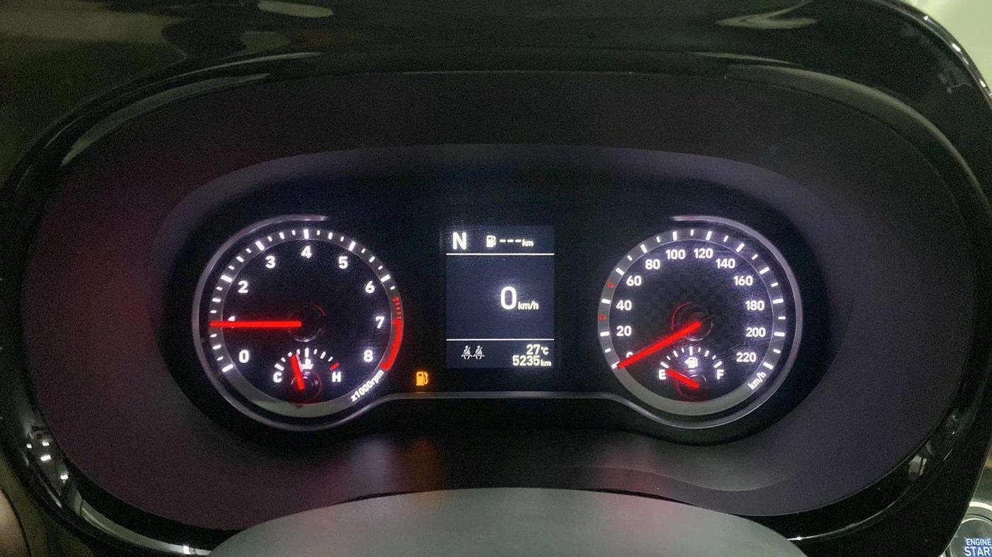 2023 Hyundai AURA SX PLUS 1.2 AMT, Petrol, Automatic, 5,271 km, Odometer Image