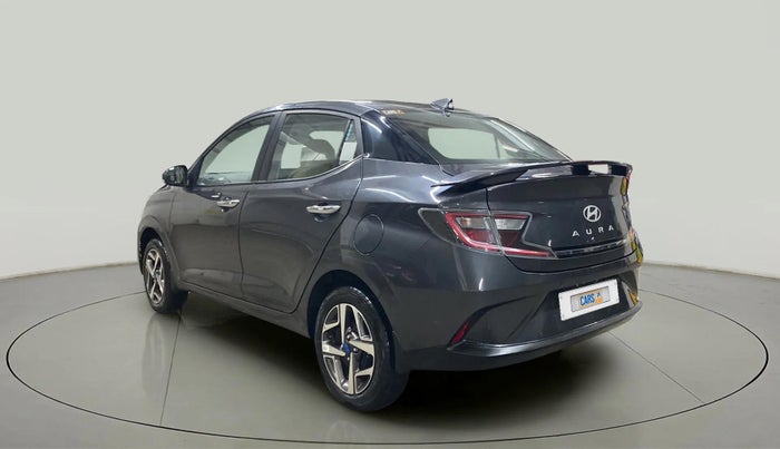 2023 Hyundai AURA SX PLUS 1.2 AMT, Petrol, Automatic, 5,271 km, Left Back Diagonal