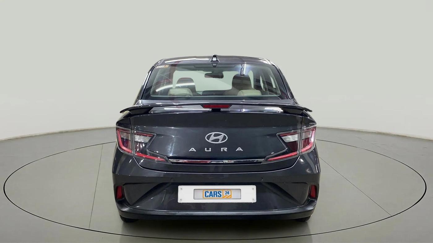 2023 Hyundai AURA SX PLUS 1.2 AMT, Petrol, Automatic, 5,271 km, Back/Rear