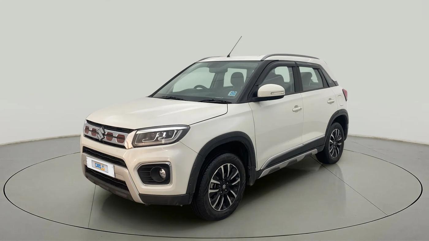 2020 Maruti Vitara Brezza ZXI PLUS AT SHVS, Petrol, Automatic, 8,393 km, Left Front Diagonal