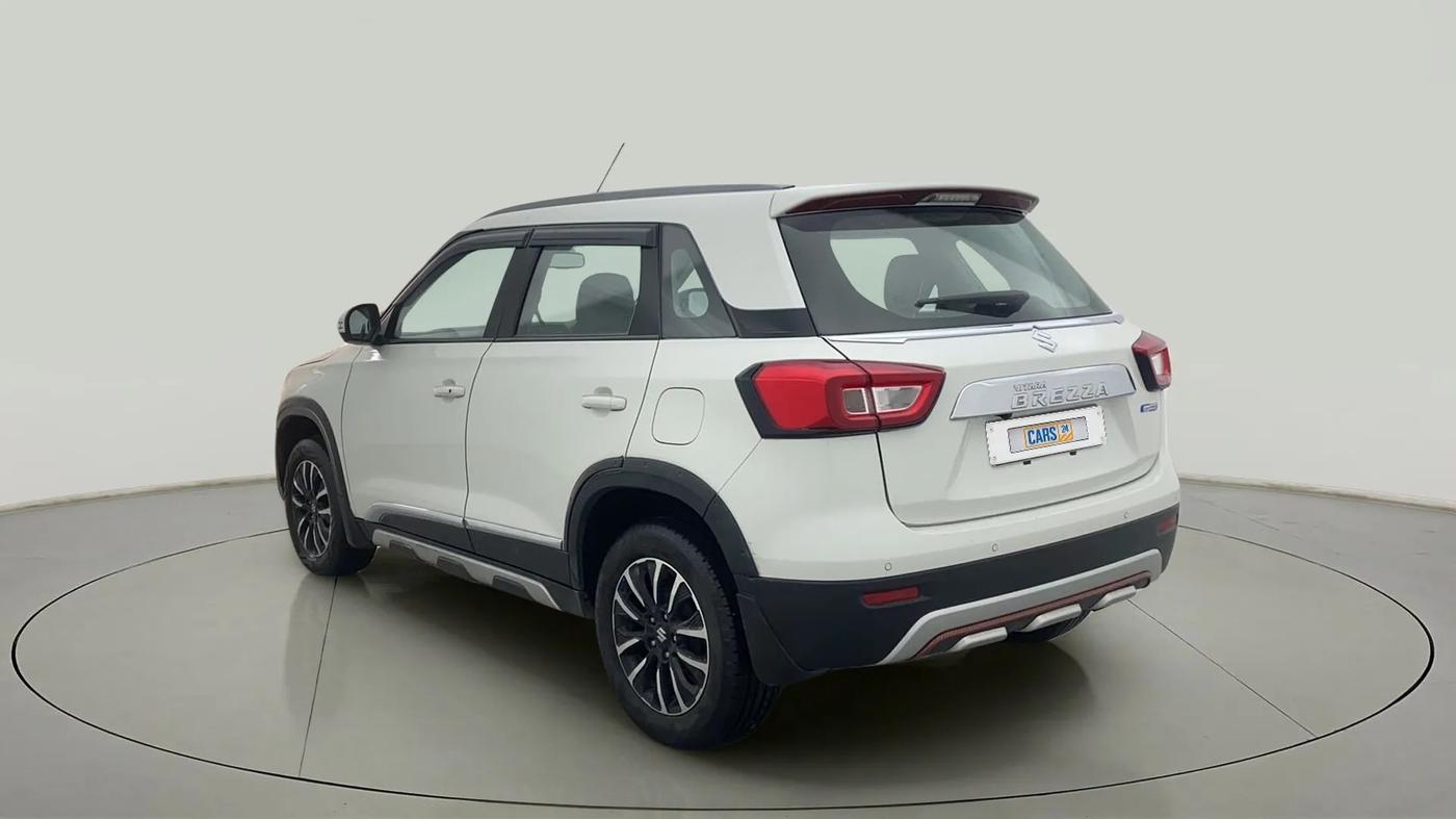 2020 Maruti Vitara Brezza ZXI PLUS AT SHVS, Petrol, Automatic, 8,393 km, Left Back Diagonal