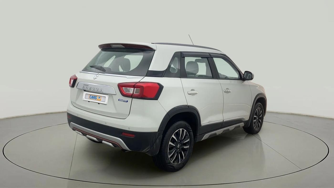 2020 Maruti Vitara Brezza ZXI PLUS AT SHVS, Petrol, Automatic, 8,393 km, Right Back Diagonal