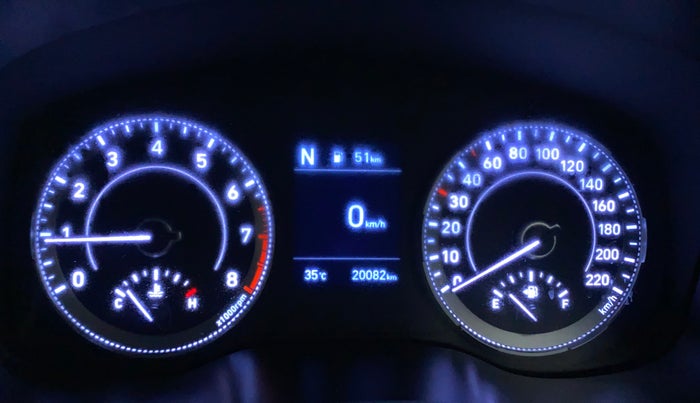 2021 Hyundai VENUE SX 1.0 TURBO IMT, Petrol, Manual, 20,114 km, Odometer Image