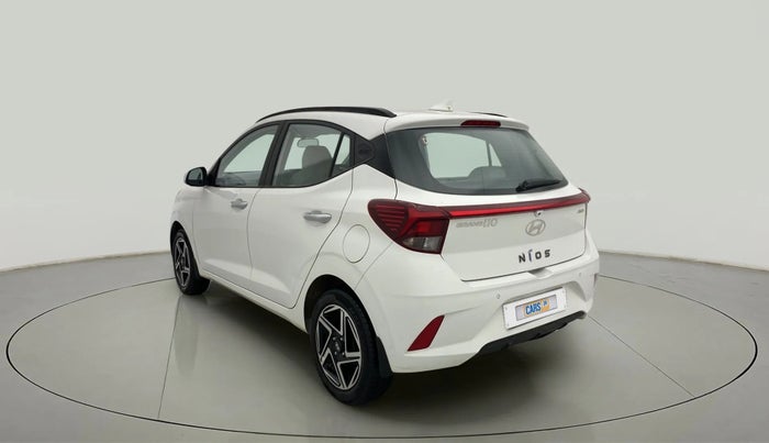 2023 Hyundai GRAND I10 NIOS ASTA AMT 1.2 KAPPA VTVT, Petrol, Automatic, 13,470 km, Left Back Diagonal