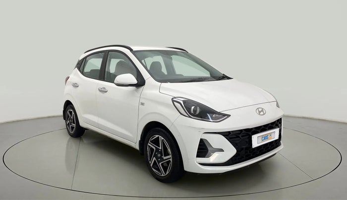 2023 Hyundai GRAND I10 NIOS ASTA AMT 1.2 KAPPA VTVT, Petrol, Automatic, 13,470 km, Right Front Diagonal