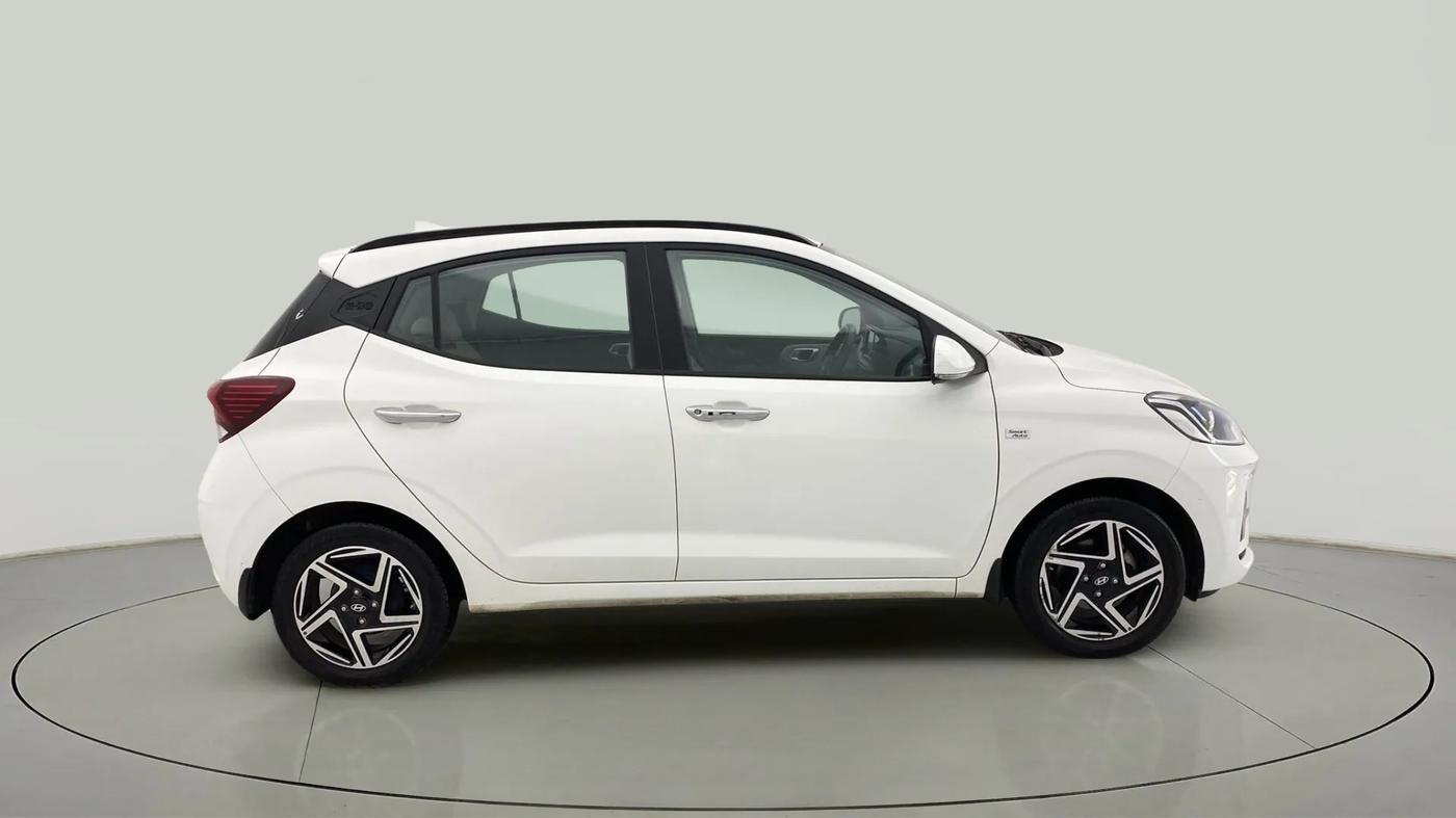 2023 Hyundai GRAND I10 NIOS ASTA AMT 1.2 KAPPA VTVT, Petrol, Automatic, 13,612 km, Right Side View