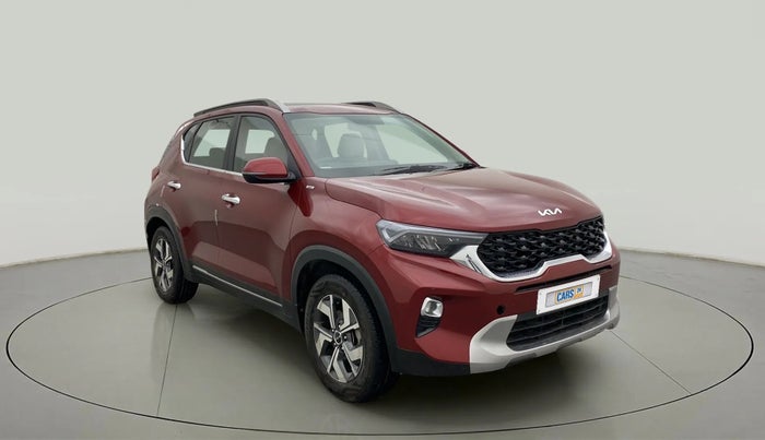 2021 KIA SONET HTX 1.0 IMT, Petrol, Manual, 26,948 km, Right Front Diagonal