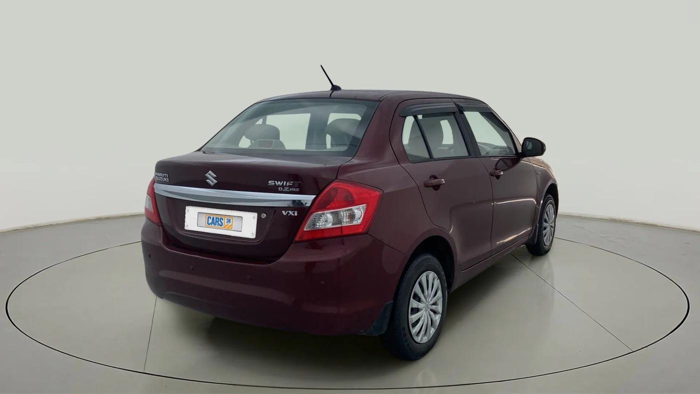 2015 Maruti Swift Dzire VXI, Petrol, Manual, 73,175 km, Right Back Diagonal