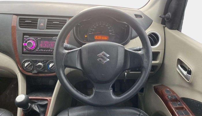 2015 Maruti Celerio VXI, Petrol, Manual, 57,653 km, Steering Wheel Close Up