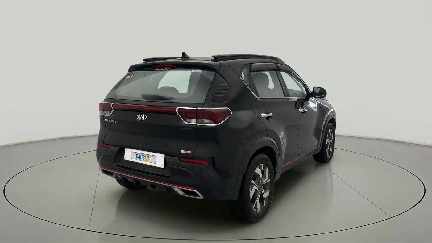 2020 KIA SONET GTX PLUS 1.0 IMT, Petrol, Manual, 32,944 km, Right Back Diagonal