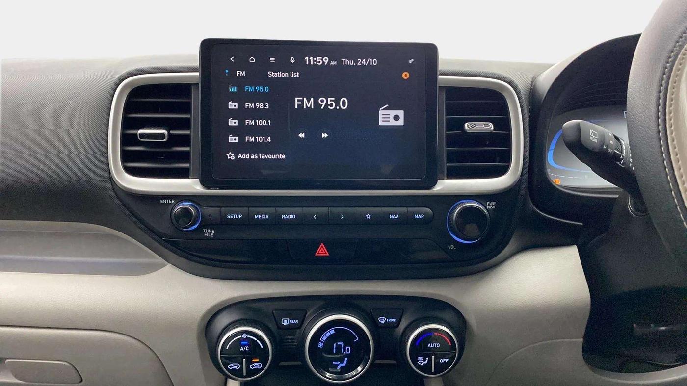2023 Hyundai VENUE SX (O) 1.0 TURBO DCT, Petrol, Automatic, 16,897 km, Air Conditioner