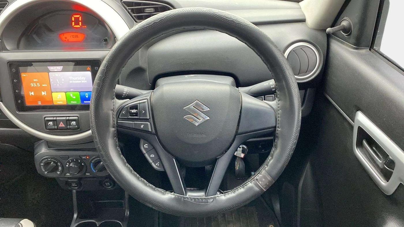 2020 Maruti S PRESSO VXI+, Petrol, Manual, 17,015 km, Steering Wheel Close Up