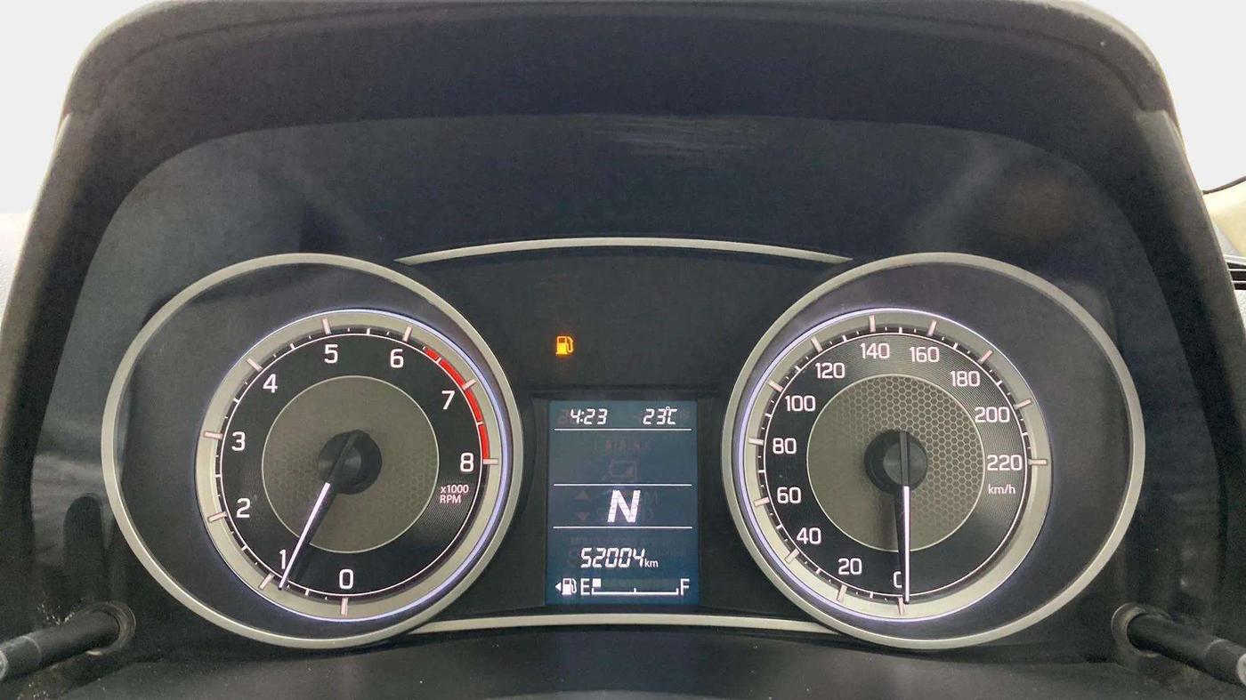 2018 Maruti Dzire ZXI PLUS AMT, Petrol, Automatic, 52,091 km, Odometer Image
