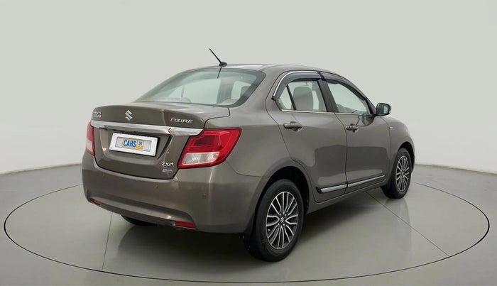 2018 Maruti Dzire ZXI PLUS AMT, Petrol, Automatic, 52,091 km, Right Back Diagonal