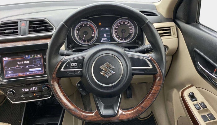 2018 Maruti Dzire ZXI PLUS AMT, Petrol, Automatic, 52,091 km, Steering Wheel Close Up