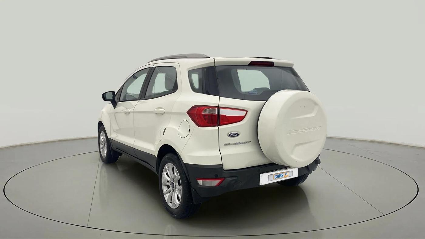 2015 Ford Ecosport TITANIUM+ 1.0L ECOBOOST, Petrol, Manual, 1,08,945 km, Left Back Diagonal