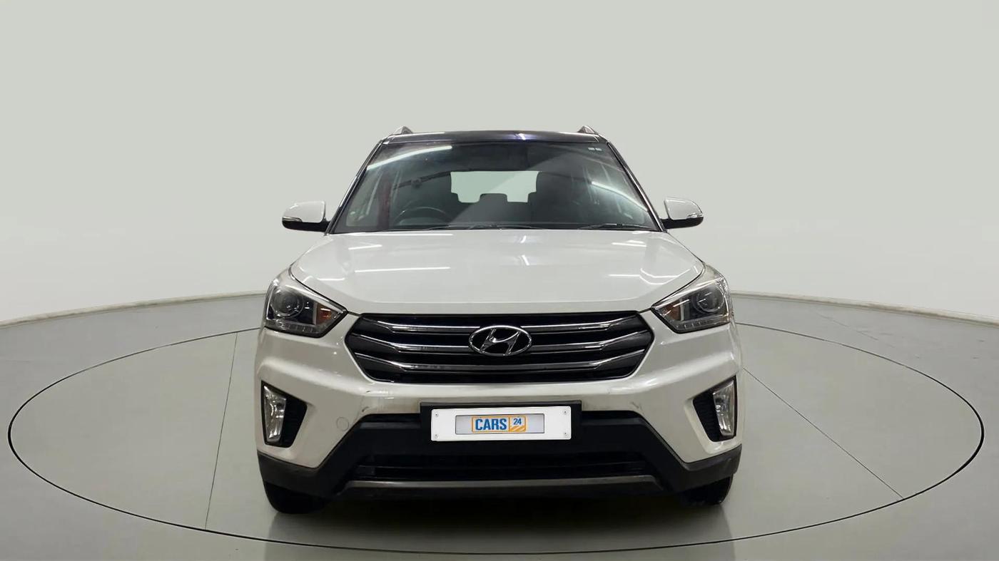 2017 Hyundai Creta SX PLUS AT 1.6 PETROL, Petrol, Automatic, 82,050 km, Front