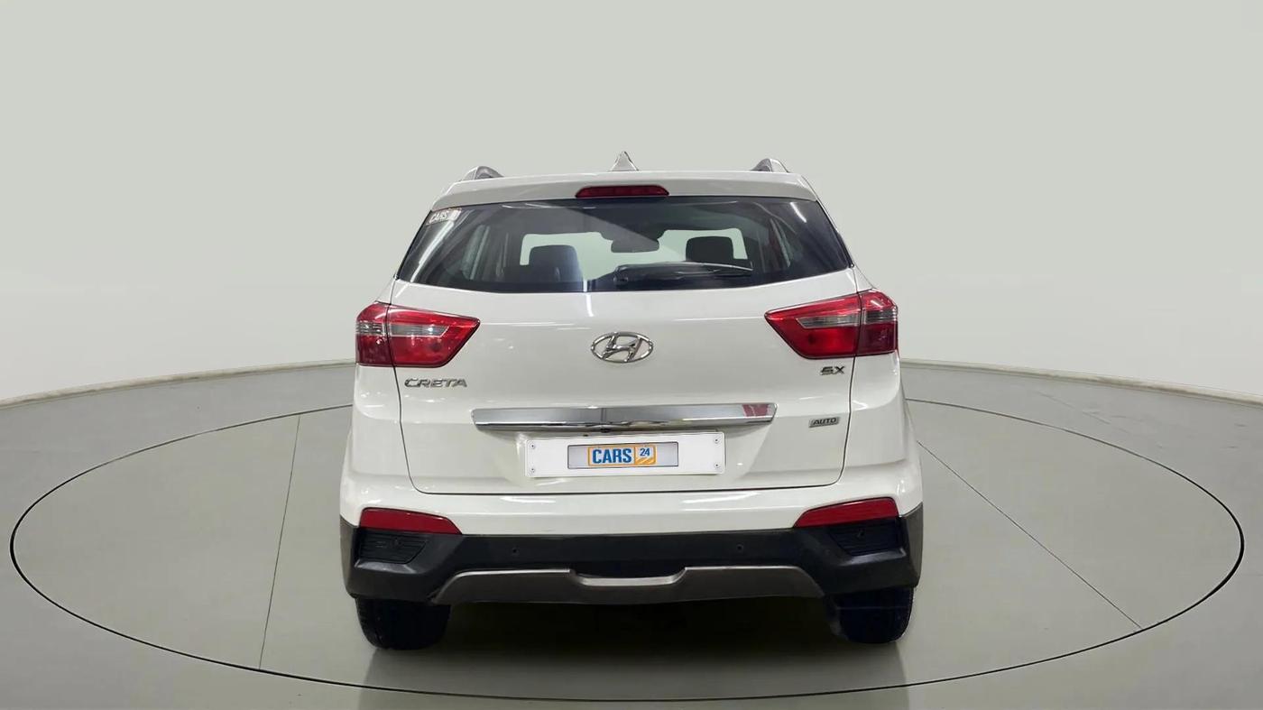 2017 Hyundai Creta SX PLUS AT 1.6 PETROL, Petrol, Automatic, 82,050 km, Back/Rear
