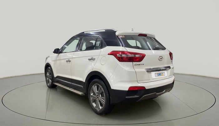 2017 Hyundai Creta SX PLUS AT 1.6 PETROL, Petrol, Automatic, 82,050 km, Left Back Diagonal