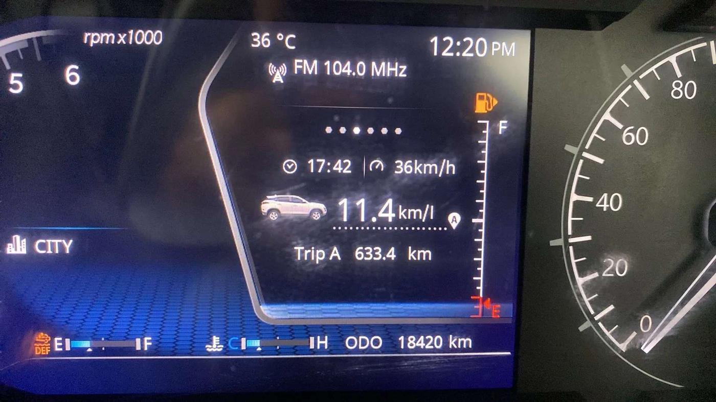 2022 Tata Harrier XZ PLUS 2.0L DARK EDITION, Diesel, Manual, 18,669 km, Odometer Image