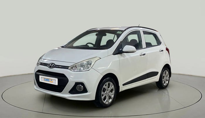 2014 Hyundai Grand i10 SPORTZ 1.2 KAPPA VTVT, Petrol, Manual, 90,576 km, Left Front Diagonal