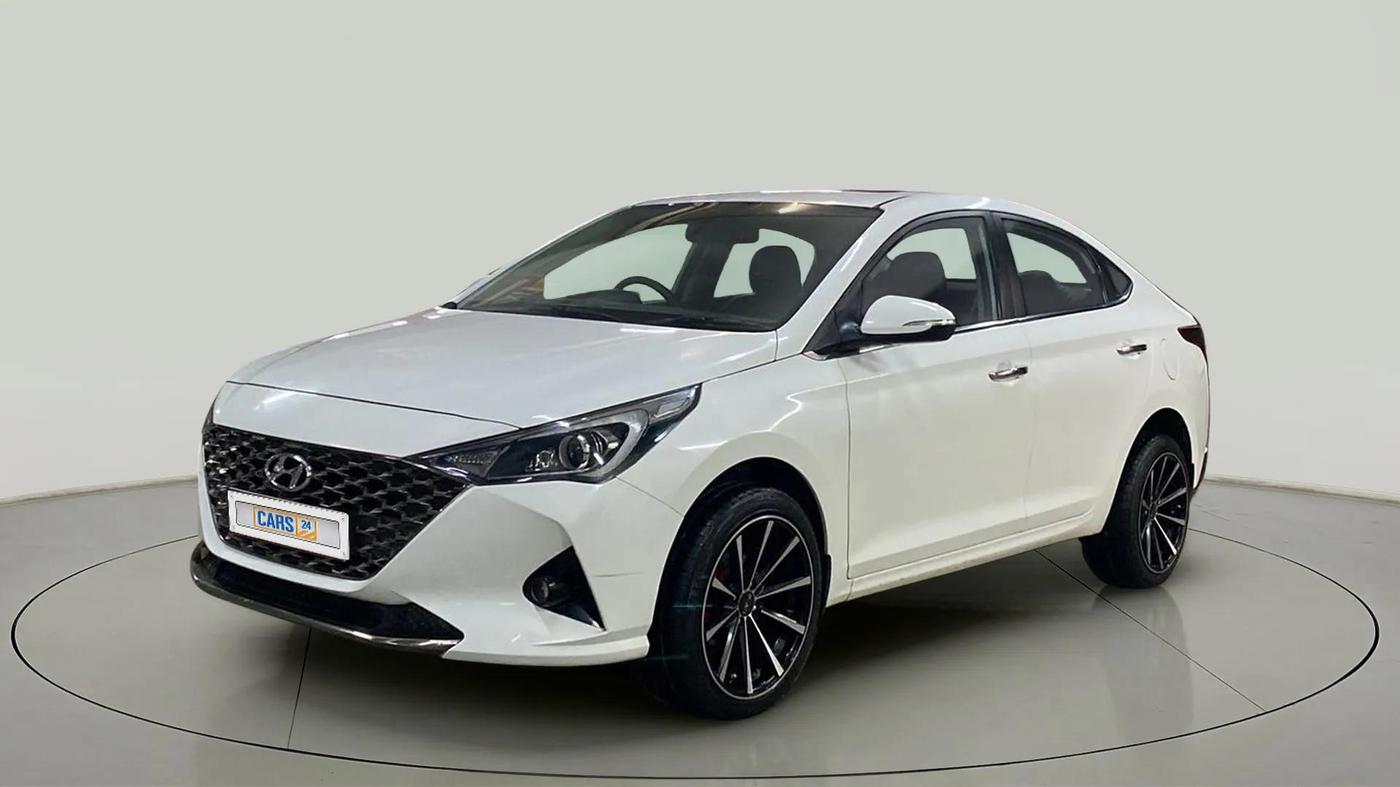 2021 Hyundai Verna SX 1.5 VTVT, Petrol, Manual, 56,306 km, Left Front Diagonal