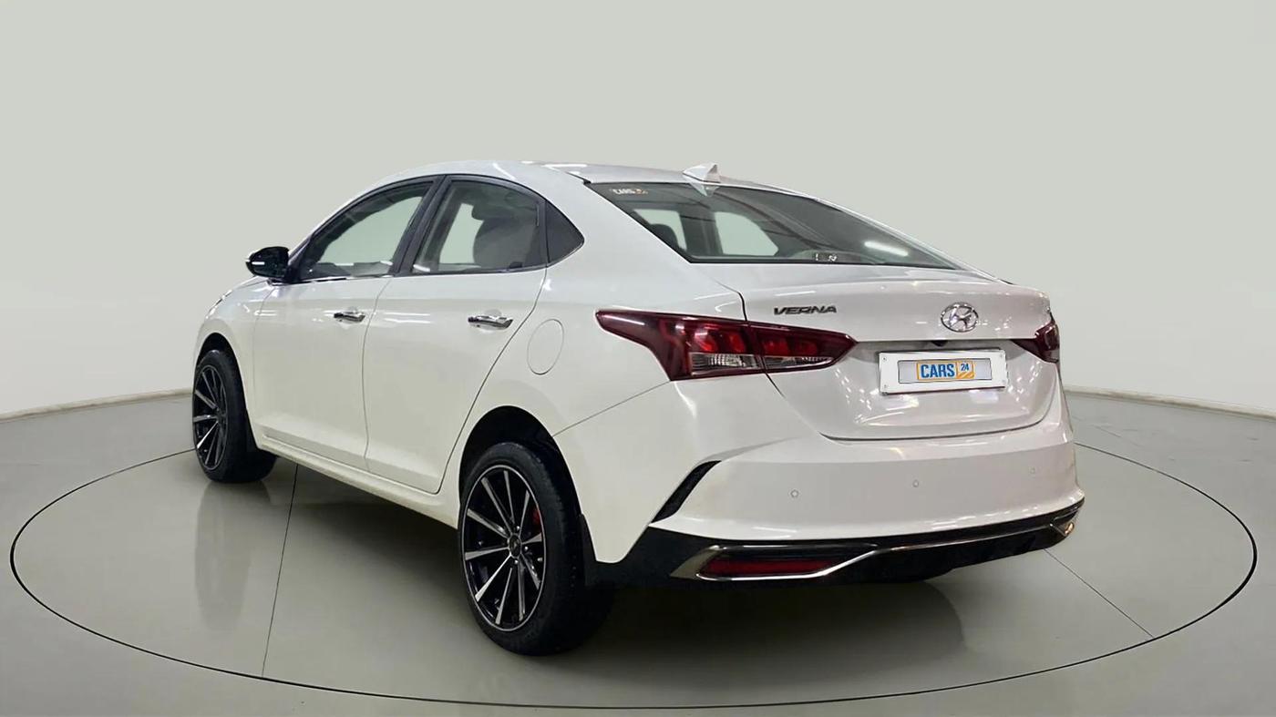 2021 Hyundai Verna SX 1.5 VTVT, Petrol, Manual, 56,306 km, Left Back Diagonal