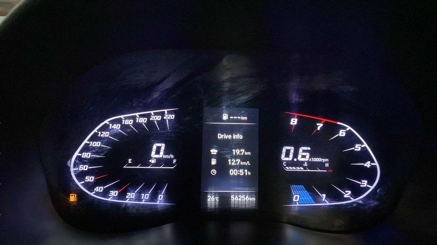 2021 Hyundai Verna SX 1.5 VTVT, Petrol, Manual, 56,306 km, Odometer Image