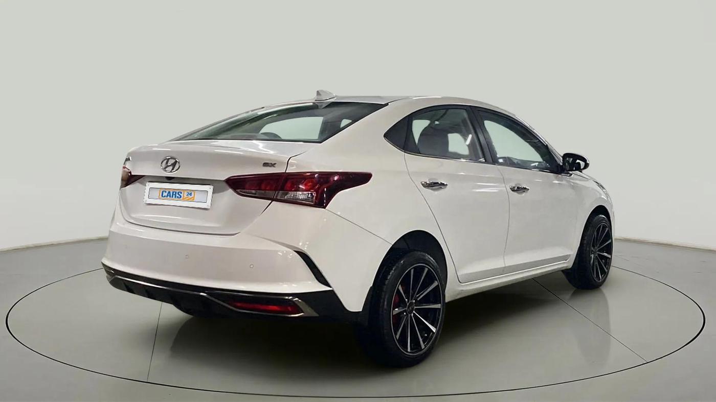 2021 Hyundai Verna SX 1.5 VTVT, Petrol, Manual, 56,306 km, Right Back Diagonal