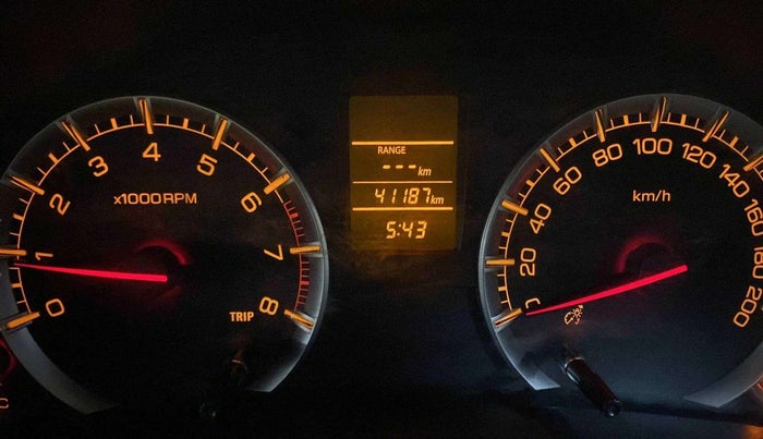 2015 Maruti Swift Dzire VXI, Petrol, Manual, 41,165 km, Odometer Image