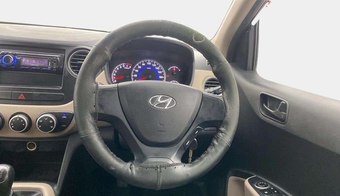 2018 Hyundai Grand i10 MAGNA 1.2 KAPPA VTVT, Petrol, Manual, 44,195 km, Steering Wheel Close Up