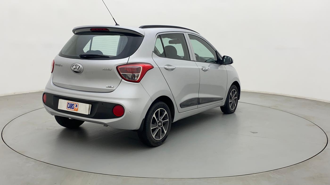 2017 Hyundai Grand i10 ASTA 1.2 KAPPA VTVT, Petrol, Manual, 23,992 km, Right Back Diagonal