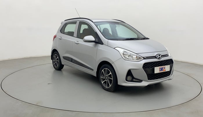 2017 Hyundai Grand i10 ASTA 1.2 KAPPA VTVT, Petrol, Manual, 23,992 km, Right Front Diagonal