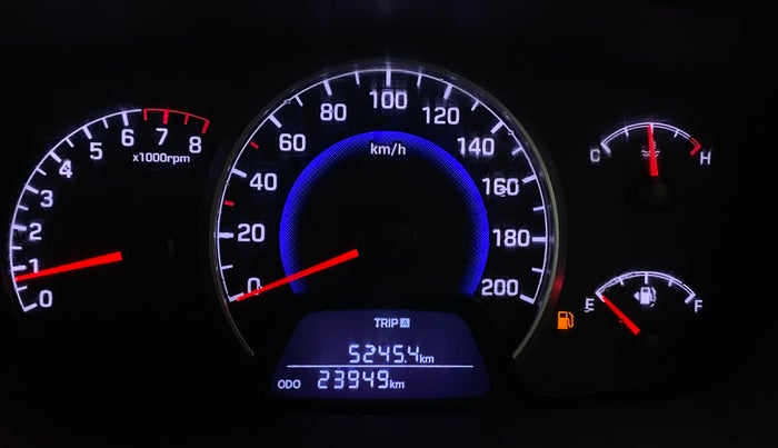 2017 Hyundai Grand i10 ASTA 1.2 KAPPA VTVT, Petrol, Manual, 23,992 km, Odometer Image