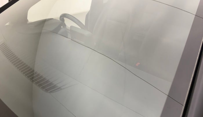 2022 Tata ALTROZ XZA PLUS DARK EDTION, Petrol, Automatic, 34,744 km, Rear windshield - Minor spot on windshield