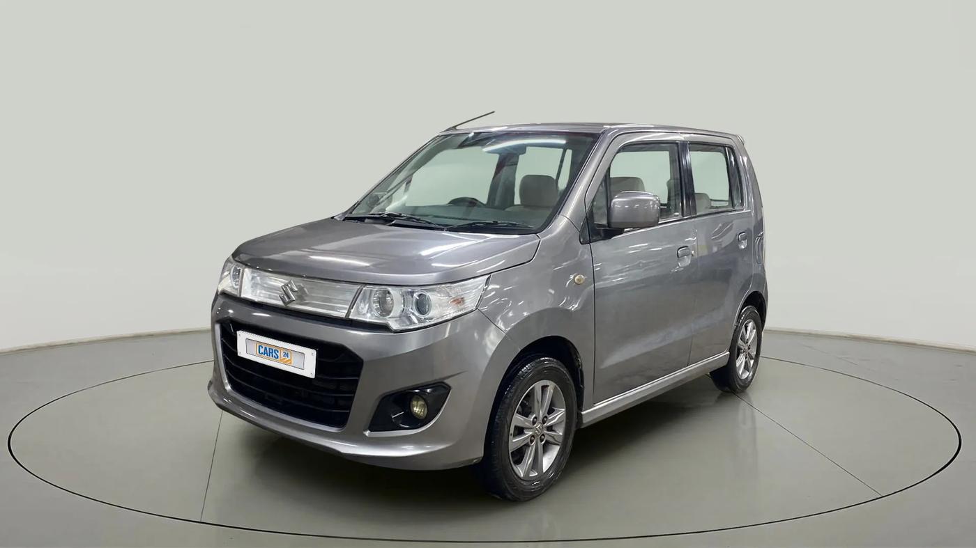 2017 Maruti Wagon R 1.0 VXI+ AMT, Petrol, Automatic, 45,340 km, Left Front Diagonal