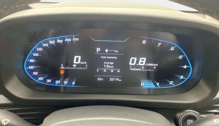 2020 Hyundai NEW I20 ASTA (O) 1.0 TURBO GDI DCT, Petrol, Automatic, 22,879 km, Odometer Image