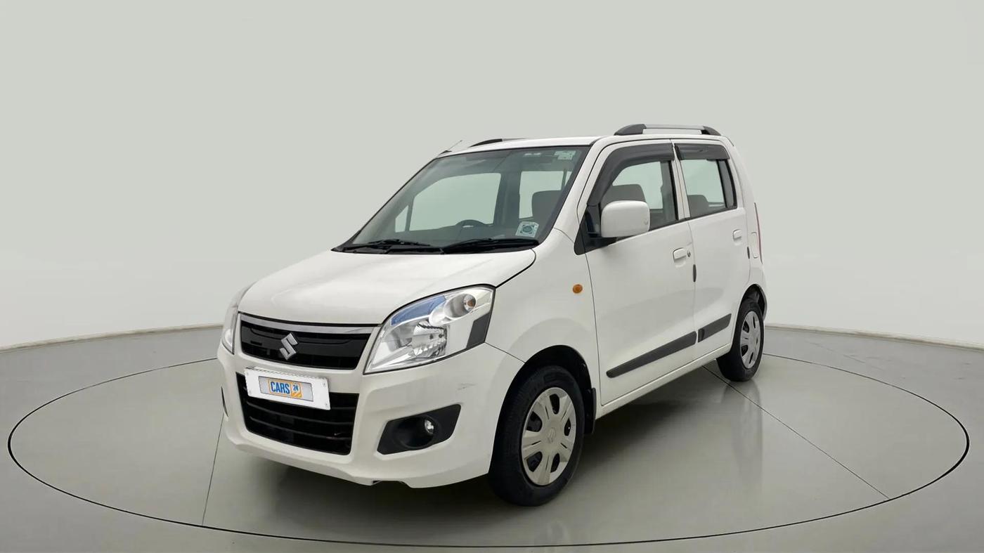 2016 Maruti Wagon R 1.0 VXI, Petrol, Manual, 55,161 km, Left Front Diagonal