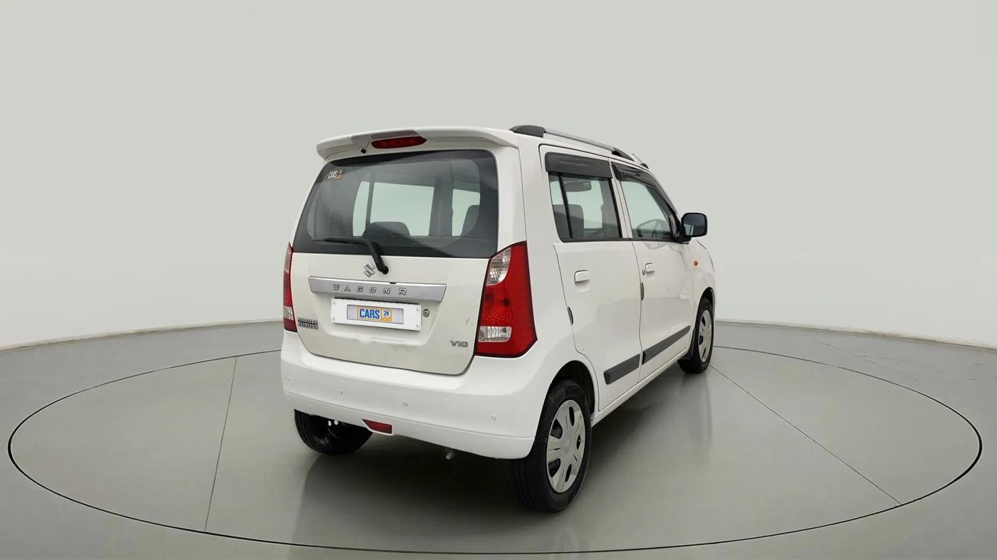 2016 Maruti Wagon R 1.0 VXI, Petrol, Manual, 55,161 km, Right Back Diagonal