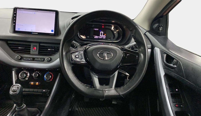2021 Tata NEXON XM SUNROOF PETROL, Petrol, Manual, 19,828 km, Steering Wheel Close Up