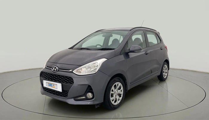 2018 Hyundai Grand i10 SPORTZ 1.2 KAPPA VTVT, Petrol, Manual, 53,712 km, Left Front Diagonal