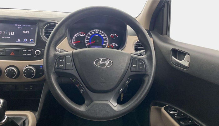 2018 Hyundai Grand i10 SPORTZ 1.2 KAPPA VTVT, Petrol, Manual, 53,712 km, Steering Wheel Close Up