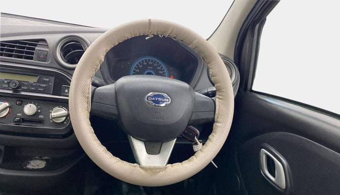 2018 Datsun Redi Go S 1.0 AMT, Petrol, Automatic, 33,302 km, Steering Wheel Close Up
