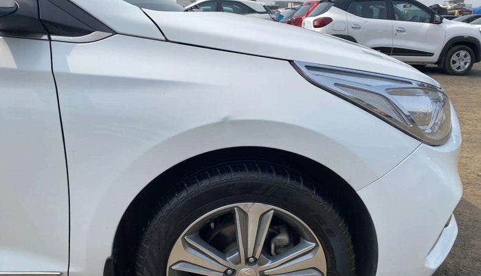 2018 Hyundai Verna 1.6 VTVT SX O, Petrol, Manual, 33,937 km, Right fender - Slightly dented