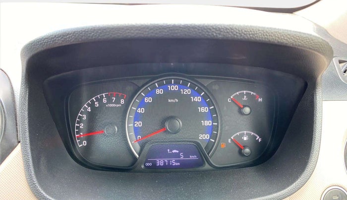 2018 Hyundai Xcent SX 1.2 (O), Petrol, Manual, 38,704 km, Odometer Image