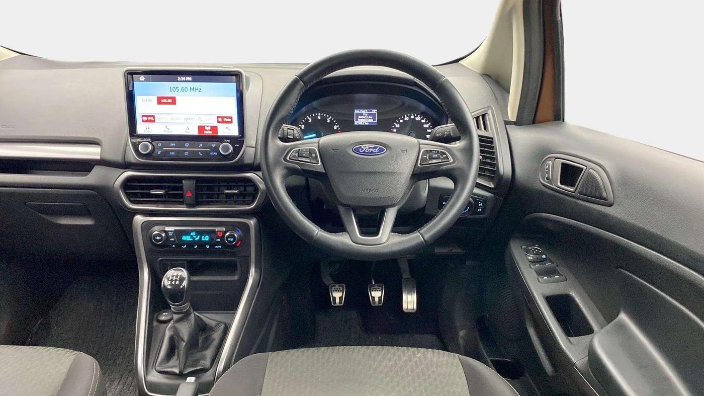 2018 Ford Ecosport TITANIUM 1.5L PETROL, Petrol, Manual, 42,242 km, Steering Wheel Close Up