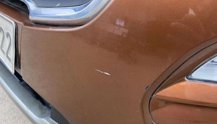 2018 Ford Ecosport TITANIUM 1.5L PETROL, Petrol, Manual, 42,242 km, Front bumper - Minor scratches
