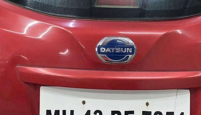 2017 Datsun Go Plus T, Petrol, Manual, 34,082 km, Dicky (Boot door) - Slightly dented