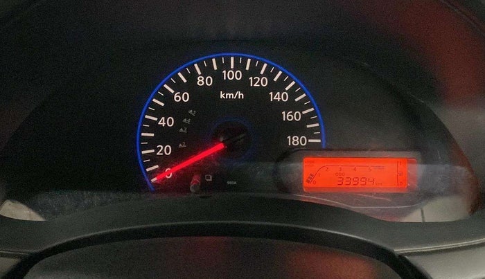 2017 Datsun Go Plus T, Petrol, Manual, 34,082 km, Odometer Image