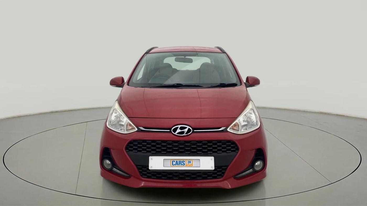 2017 Hyundai Grand i10 SPORTZ (O) AT 1.2 KAPPA VTVT, Petrol, Automatic, 52,217 km, Front